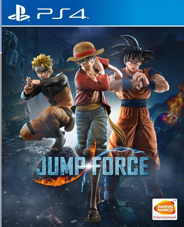 Portada oficial de Jump Force  PS4