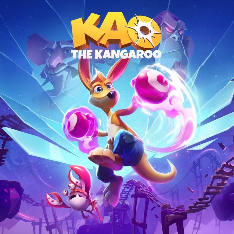 Portada oficial de Kao the Kangaroo  PS4