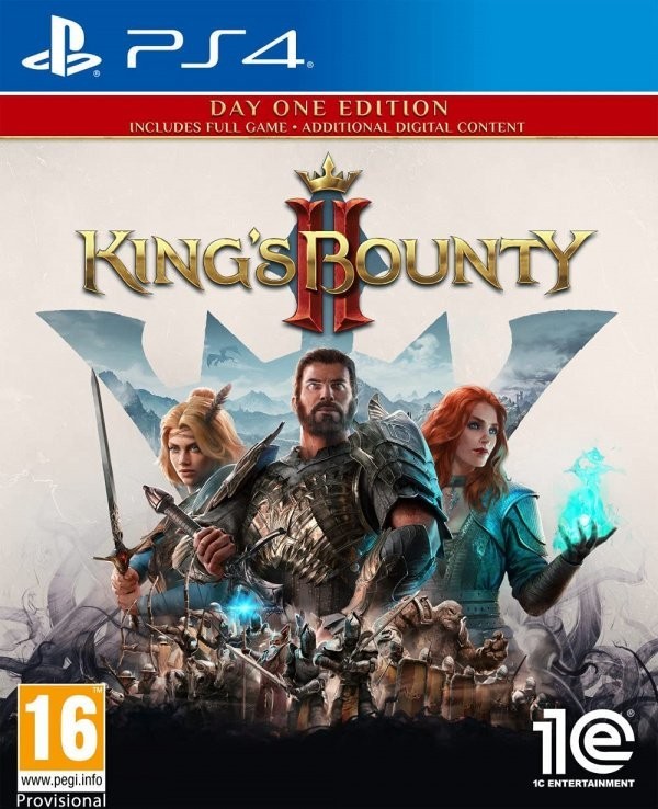 Portada oficial de King's Bounty II  PS4