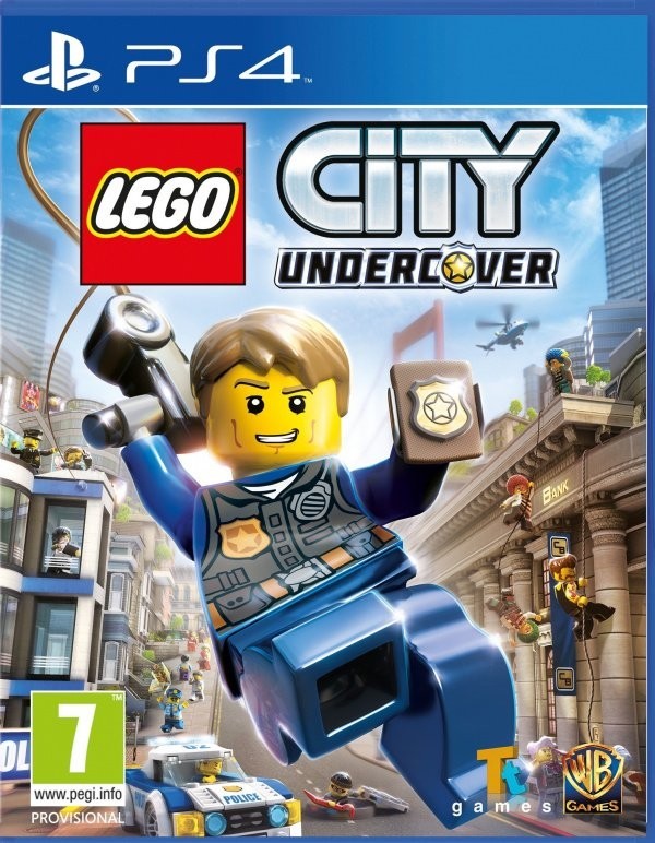 Portada oficial de LEGO City Undercover  PS4