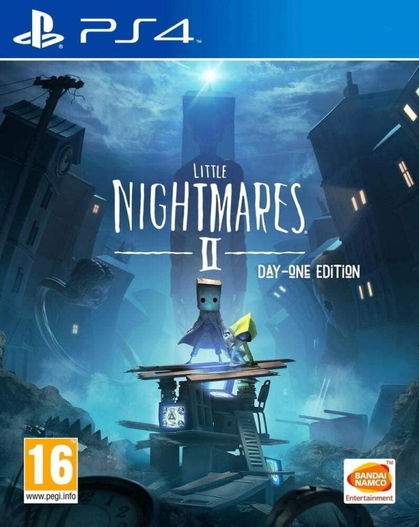 Portada oficial de Little Nightmares II  PS4