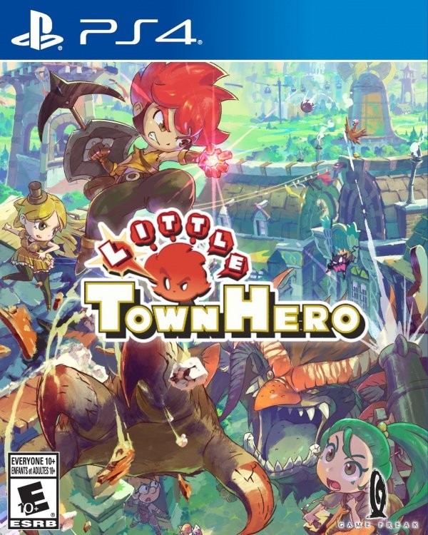 Portada oficial de Little Town Hero  PS4