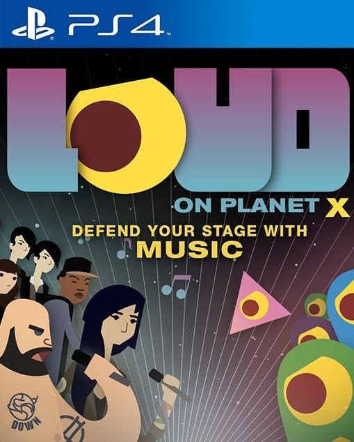 Portada oficial de LOUD on Planet X  PS4