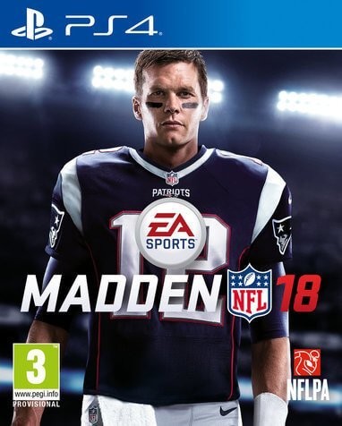 Portada oficial de Madden NFL 18  PS4