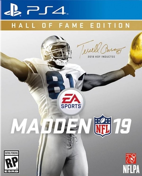 Portada oficial de Madden NFL 19  PS4
