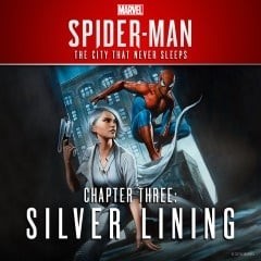 Portada oficial de Marvel's Spider-Man: Silver Lining  PS4