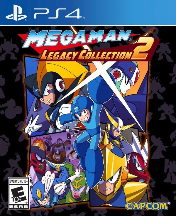 Portada oficial de Mega Man Legacy Collection 2  PS4