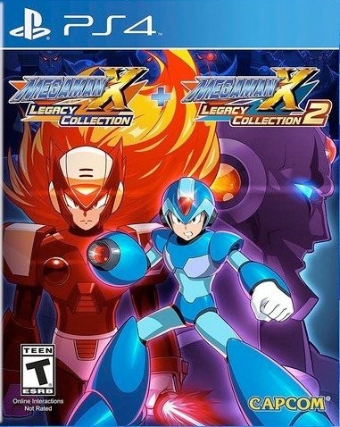 Portada oficial de Mega Man X Legacy Collection  PS4