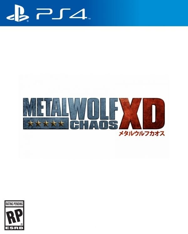 Portada oficial de Metal Wolf Chaos XD  PS4