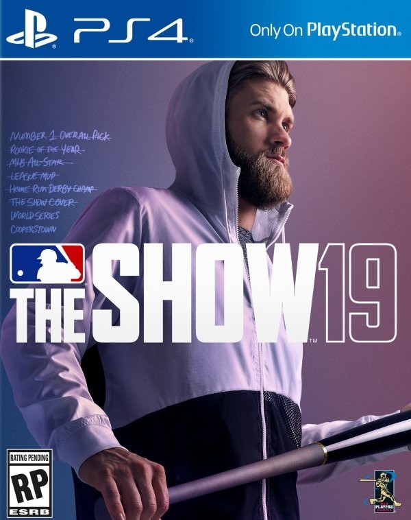 Portada oficial de MLB The Show 19  PS4