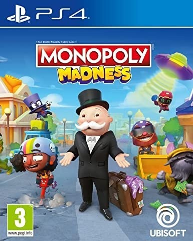 Portada oficial de Monopoly Madness  PS4