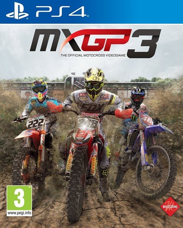 Portada oficial de MXGP 3  PS4