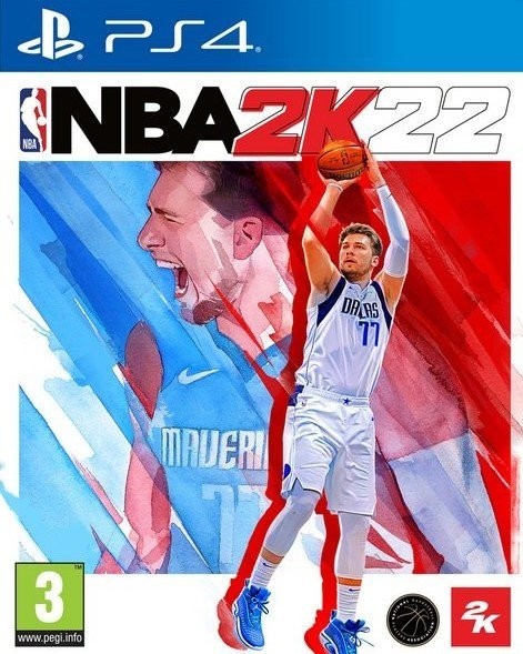 Portada oficial de NBA 2K22  PS4