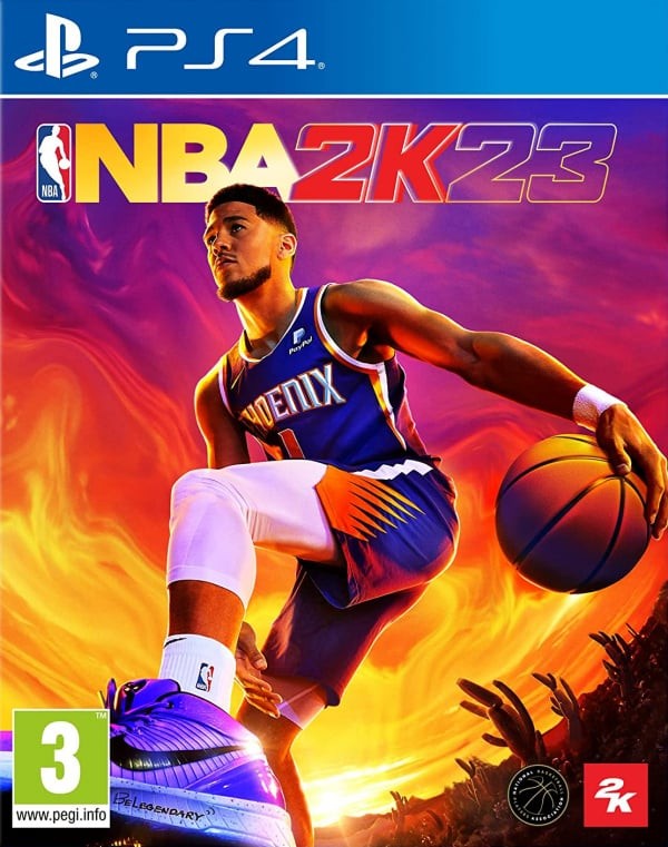 Portada oficial de NBA 2K23  PS4