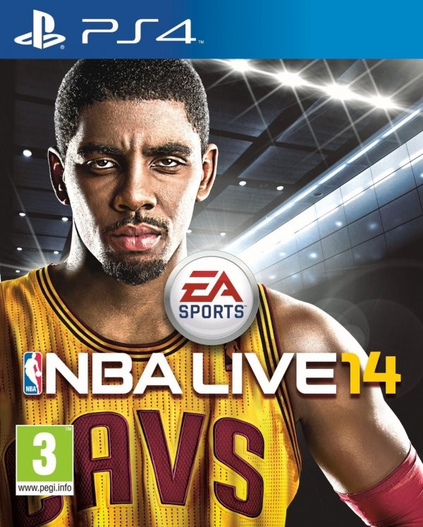 Portada oficial de NBA Live 14  PS4