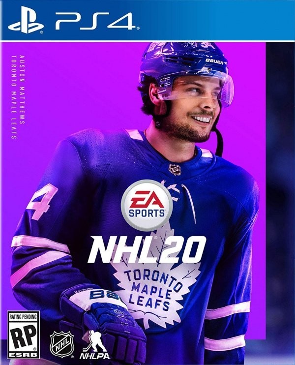 Portada oficial de NHL 20  PS4