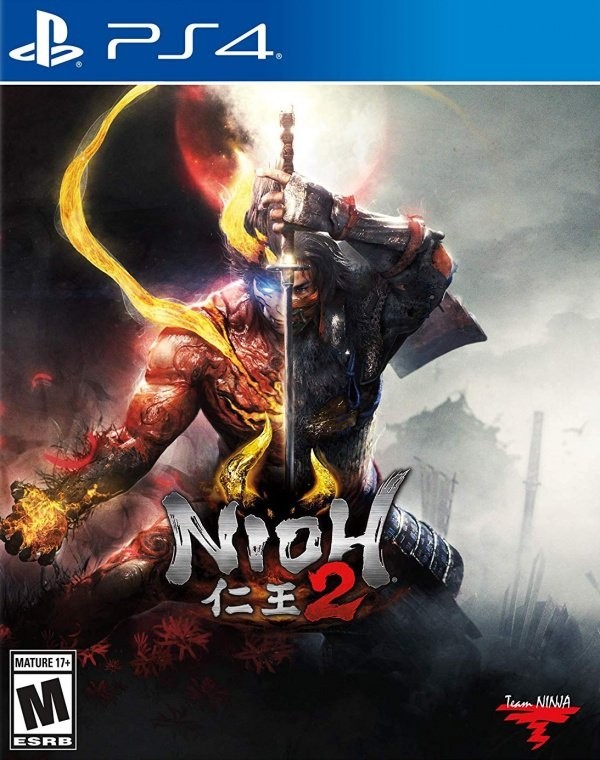 Portada oficial de Nioh 2  PS4