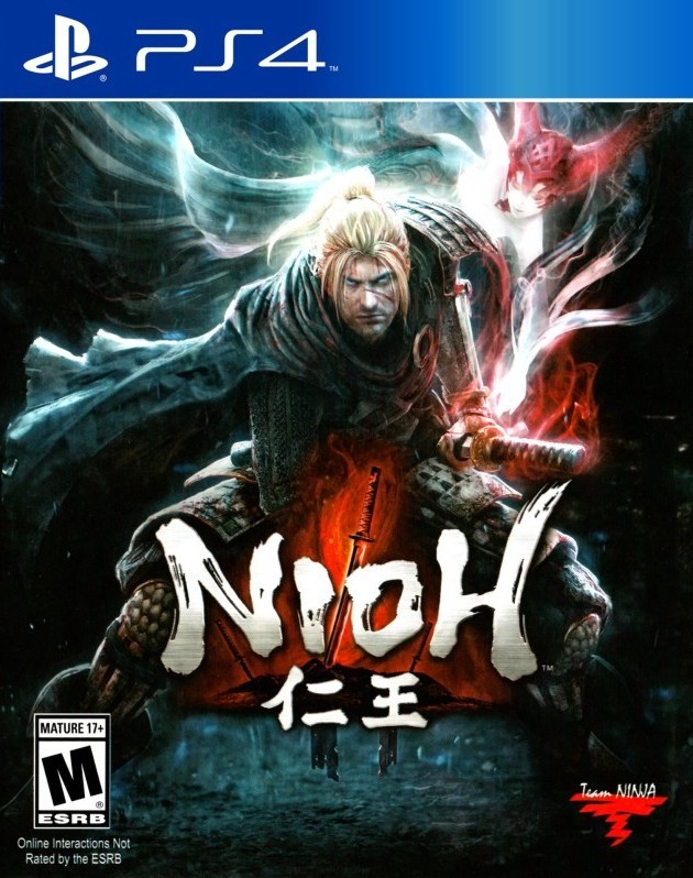 Portada oficial de Nioh  PS4