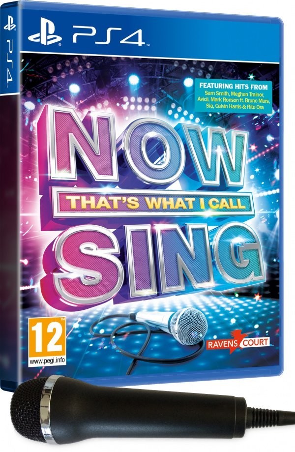 Portada oficial de NOW That's What I Call Sing  PS4