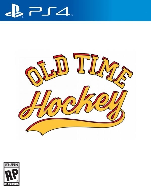 Portada oficial de Old Time Hockey  PS4