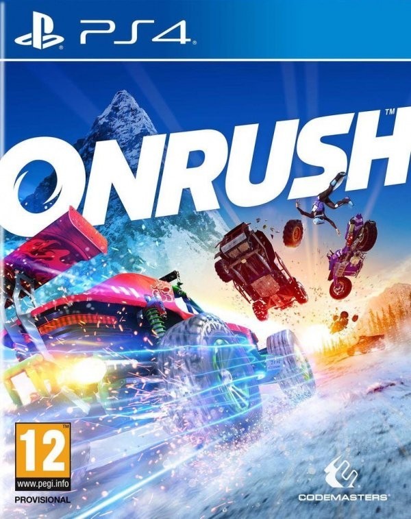 Portada oficial de Onrush  PS4
