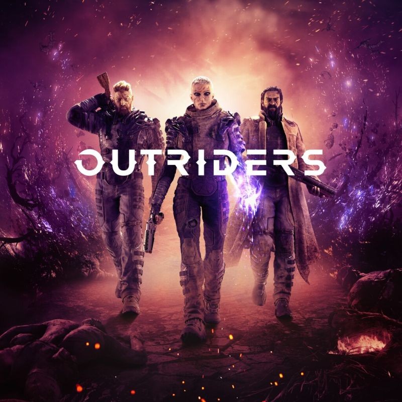 Portada oficial de Outriders  PS4