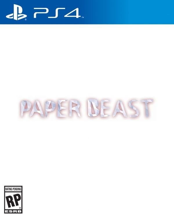 Portada oficial de Paper Beast  PS4