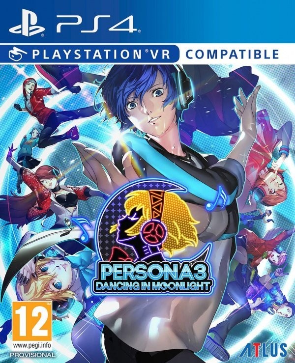 Portada oficial de Persona 3: Dancing in Moonlight  PS4
