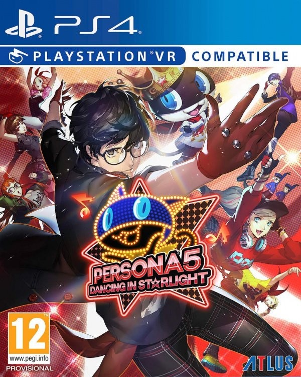 Portada oficial de Persona 5: Dancing in Starlight  PS4