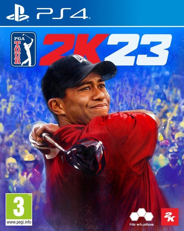 Portada oficial de PGA Tour 2K23  PS4