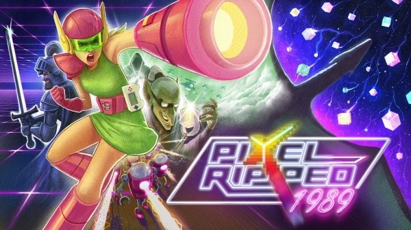 Portada oficial de Pixel Ripped 1989  PS4