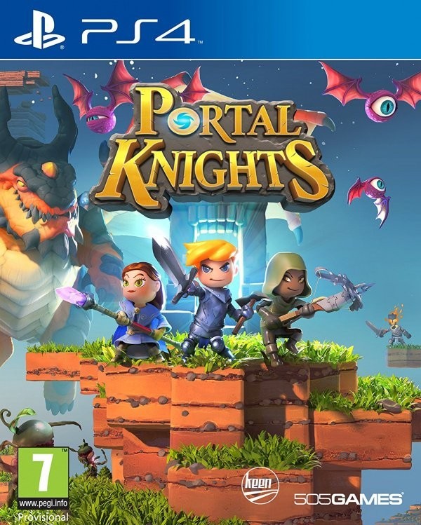 Portada oficial de Portal Knights  PS4