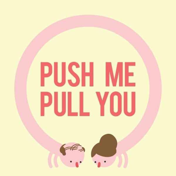 Portada oficial de Push Me Pull You  PS4