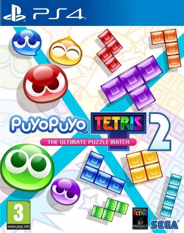 Portada oficial de Puyo Puyo Tetris 2  PS4