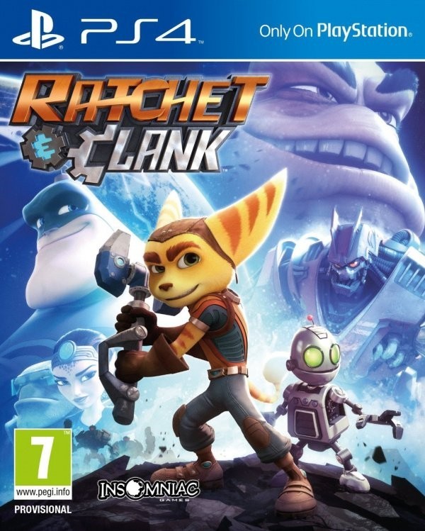 Portada oficial de Ratchet & Clank  PS4