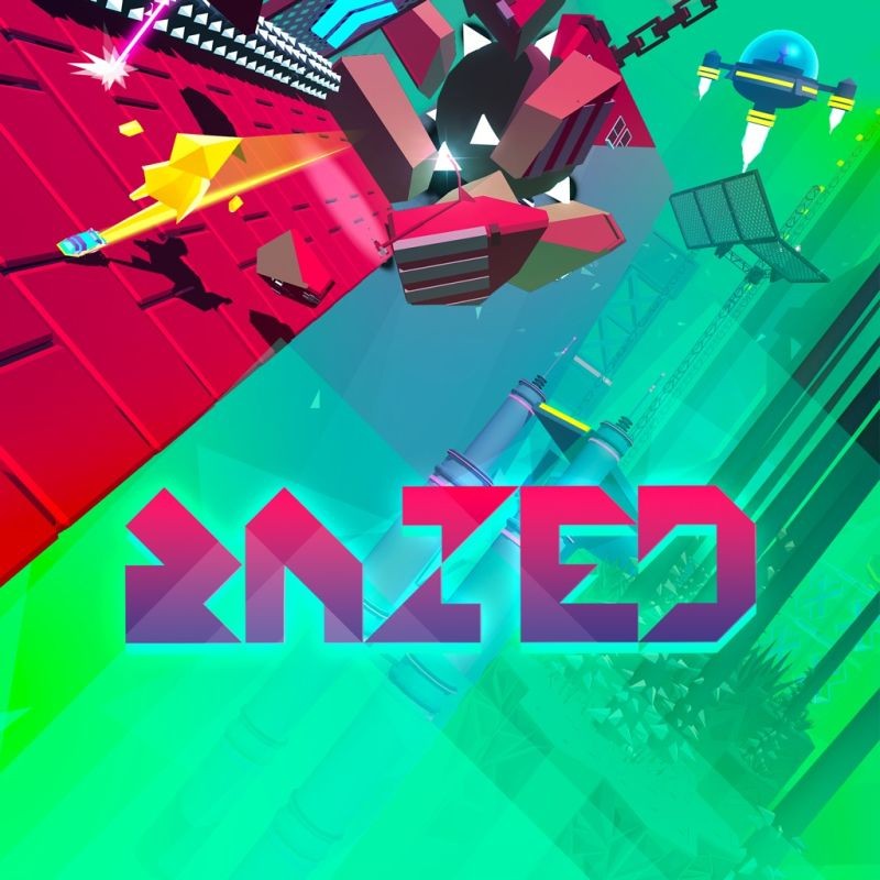 Portada oficial de RAZED  PS4