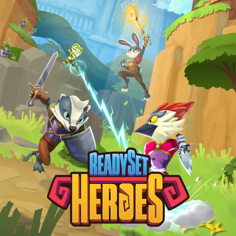 Portada oficial de ReadySet Heroes  PS4