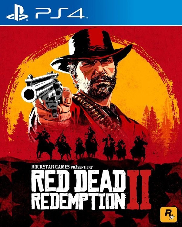 Portada oficial de Red Dead Redemption 2  PS4