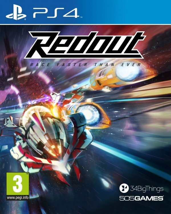 Portada oficial de Redout: Lightspeed Edition  PS4