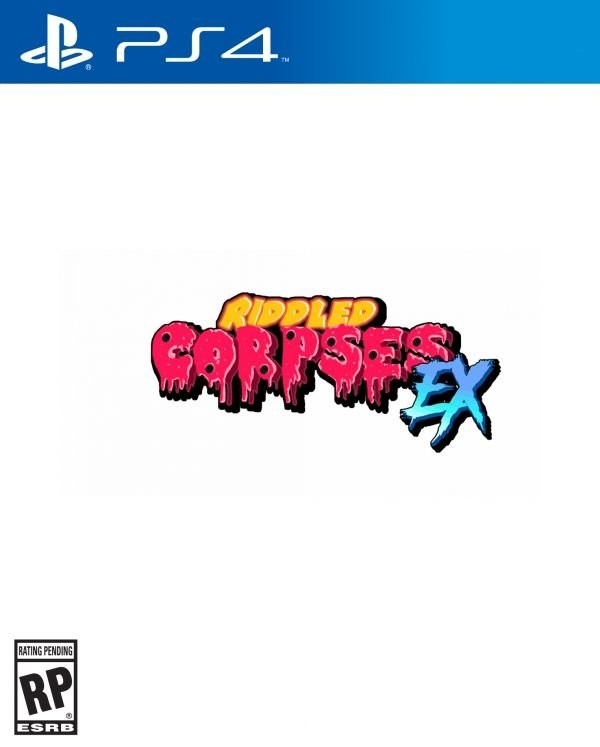 Portada oficial de Riddled Corpses EX  PS4