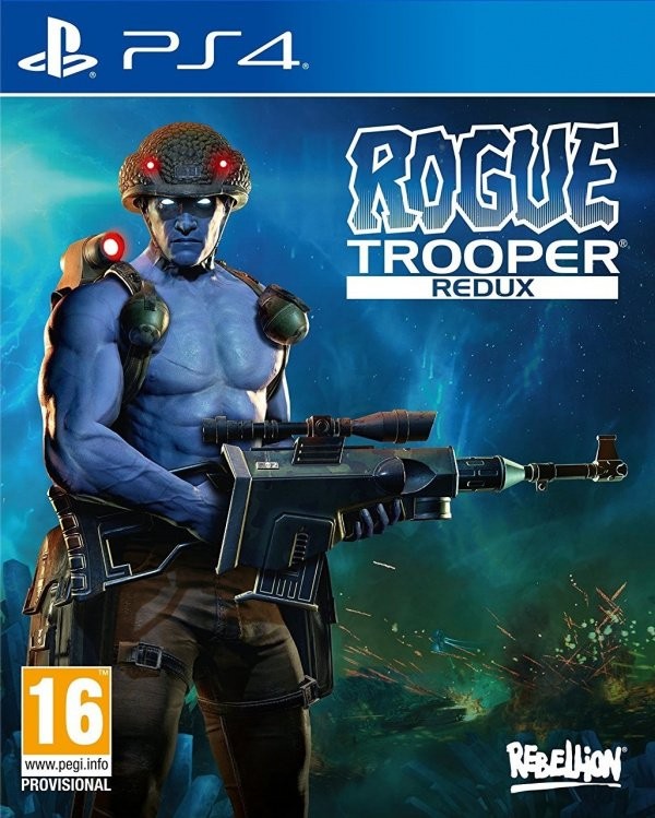 Portada oficial de Rogue Trooper Redux  PS4
