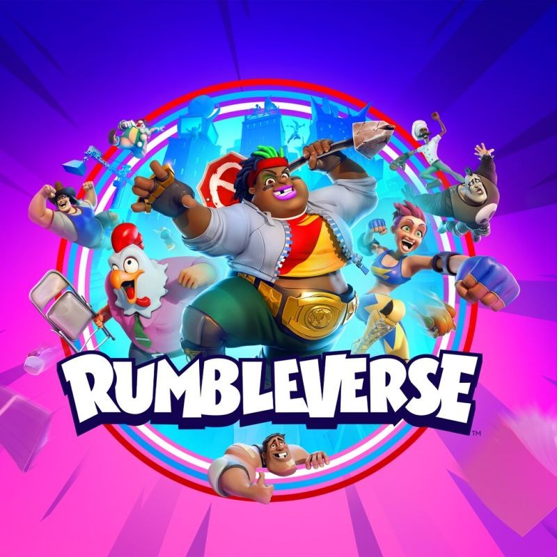 Portada oficial de Rumbleverse  PS4