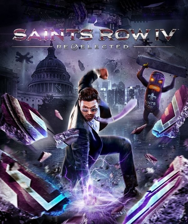 Portada oficial de Saints Row IV: Re-Elected  PS4
