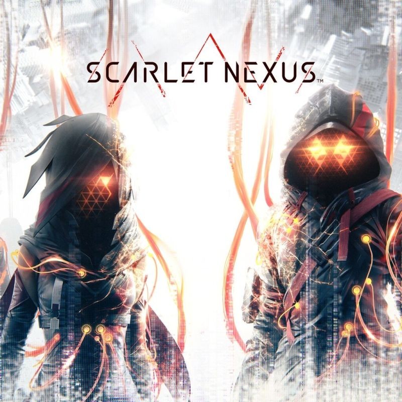 Portada oficial de Scarlet Nexus  PS4