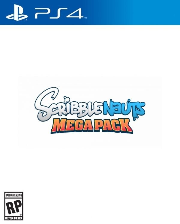 Portada oficial de Scribblenauts Mega Pack  PS4
