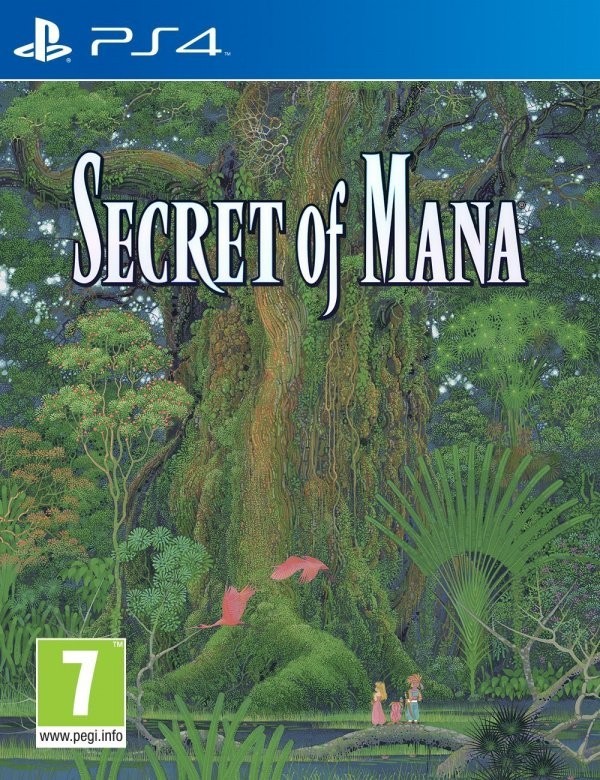 Portada oficial de Secret of Mana  PS4
