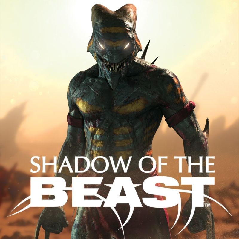 Portada oficial de Shadow of the Beast  PS4