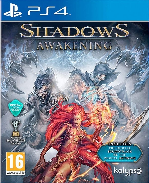 Portada oficial de Shadows: Awakening  PS4