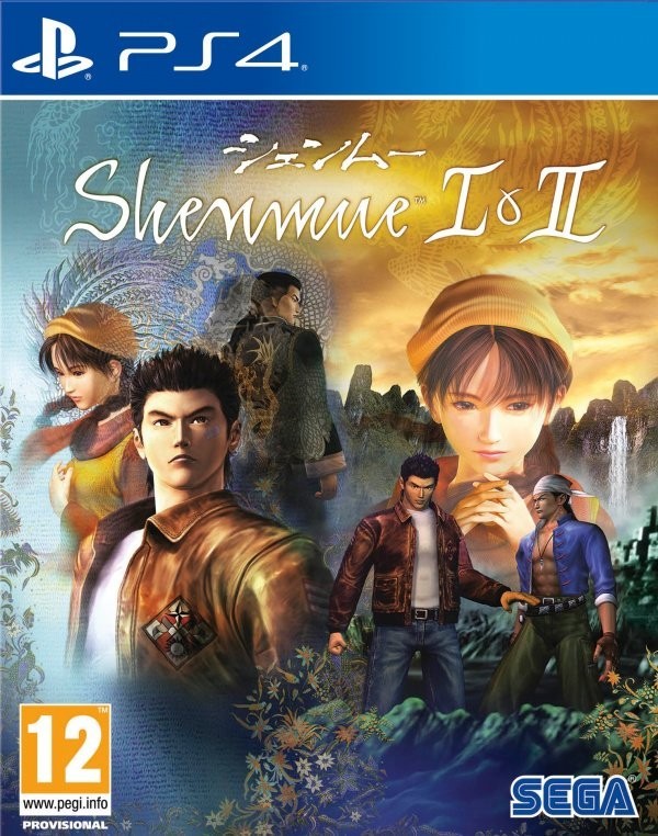 Portada oficial de Shenmue I & II  PS4