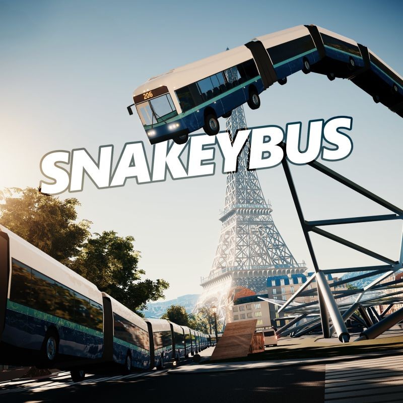 Portada oficial de Snakeybus  PS4